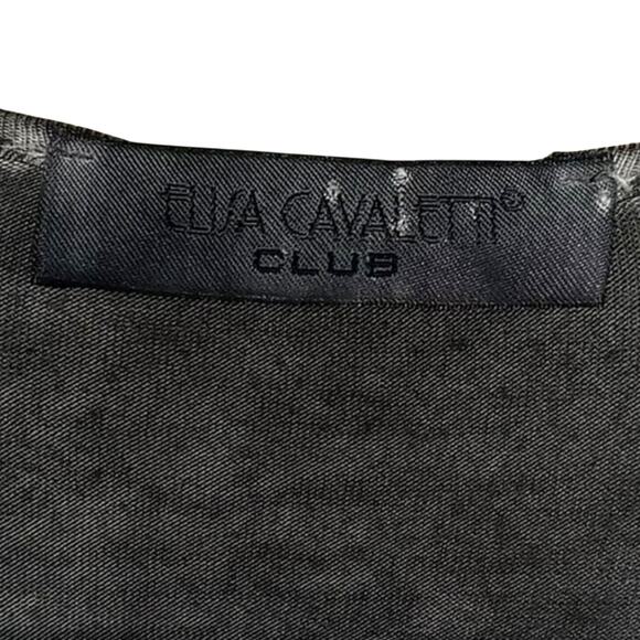 Elisa Cavaletti Club Gray Distressed Jersey Boho Dress - M - Picture 8 of 8